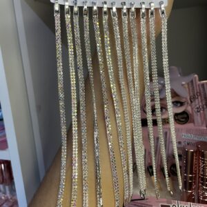 Pulseras con strass